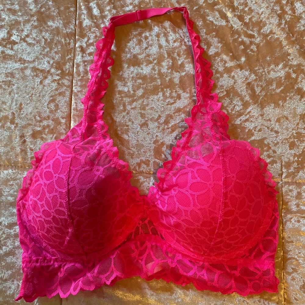 Pink halter size large